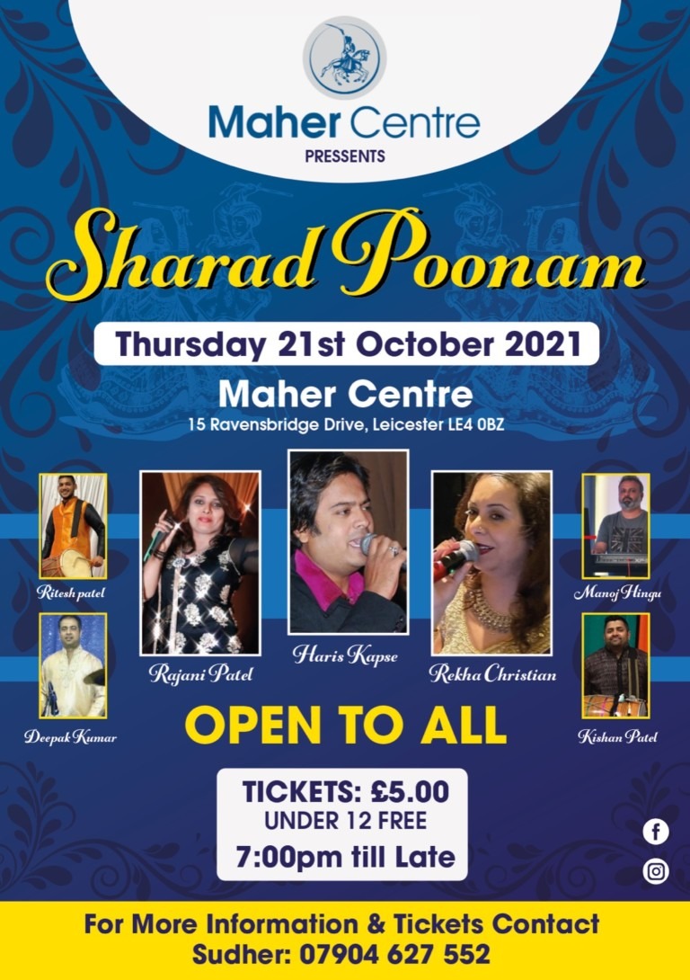 Sharad Poonam 2021 at Maher Centre Leicester