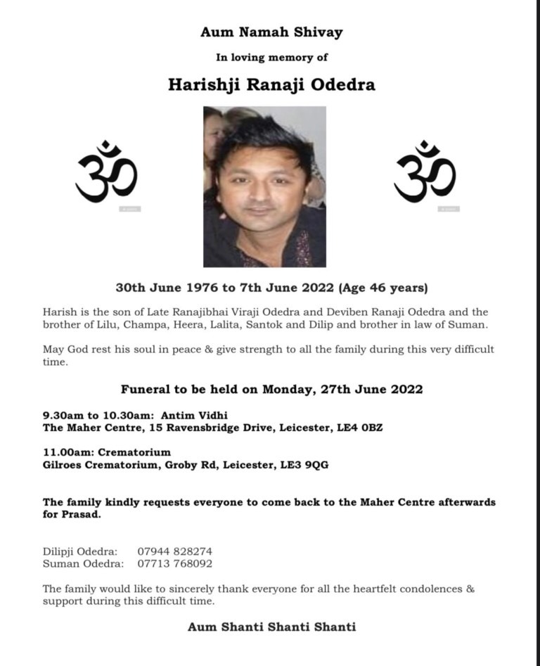 Harishji Ranaji Odedra