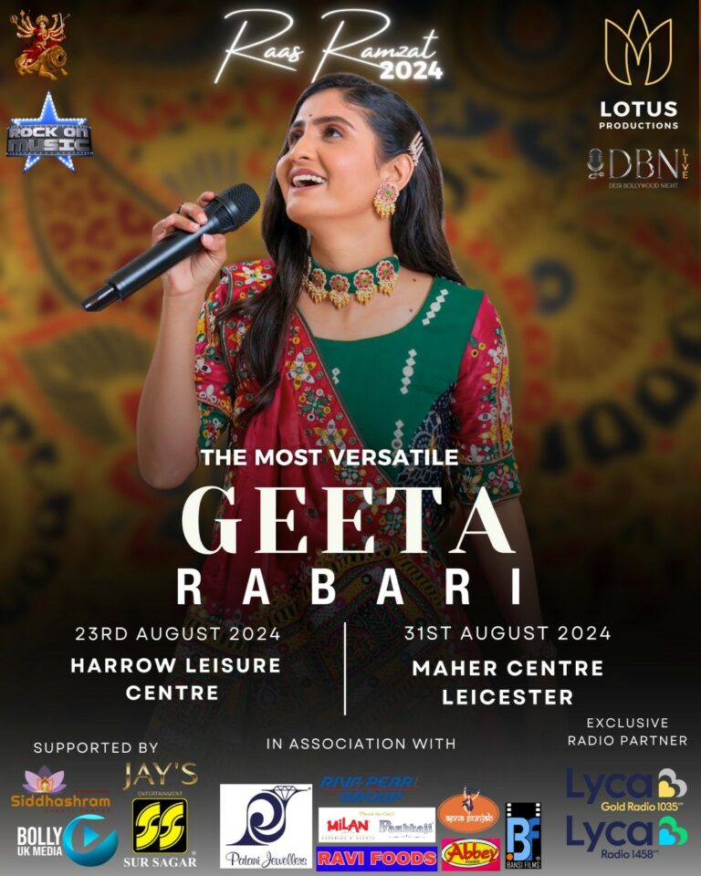 Geeta Rabari at Maher Centre, Leicester 2024